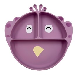 Silikonowy Talerz Trójdzielny z Przyssawką - Paw Trixie Baby