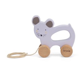Drewniana zabawka do ciągnięcia Trixie Baby - Mysz Trixie Baby