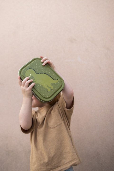 Duży stalowy lunch box - Dinozaur Trixie Baby
