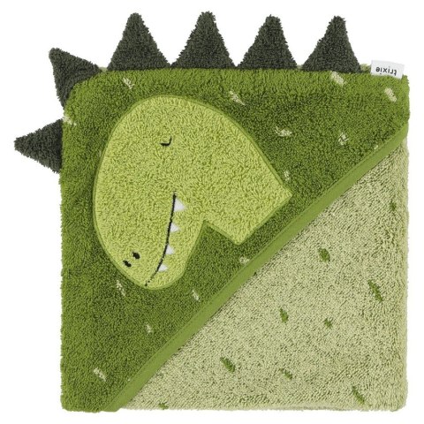 Ręcznik Kąpielowy z Kapturem 75 x 75 cm - Dinozaur Trixie Baby