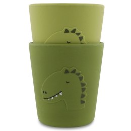 Silikonowe Kubki 2 szt. - Dinozaur Trixie Baby