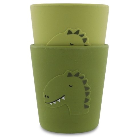 Silikonowe Kubki 2 szt. - Dinozaur Trixie Baby
