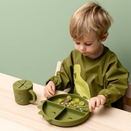 Silikonowy Talerz Trójdzielny z Przyssawką - Dinozaur Trixie Baby