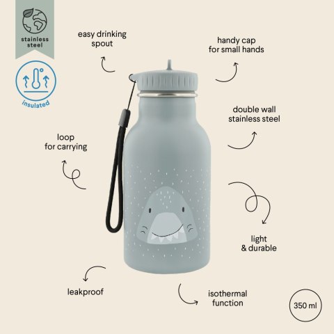Termiczna butelka 350 ml - Rekin Trixie Baby