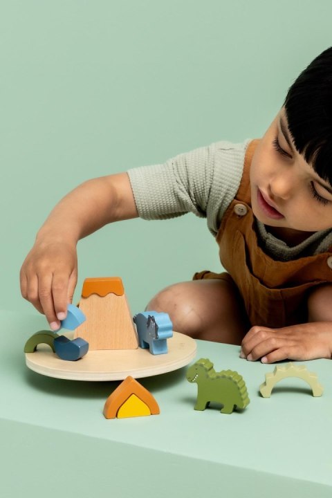 Drewniana gra zręcznościowa Radosna przygoda Dinozaura Trixie Baby