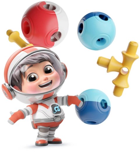 KUB Planet magnetyczne klocki konstrukcyjne 3D 100