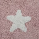 Lorena Canals Dywan bawełniany Pink Stars White 120 x 160 cm