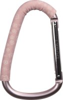 Uniwersalny hak zaczep do wózka Floral Pink