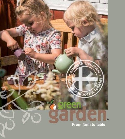 Zestaw do herbaty GREEN GARDEN Dantoy