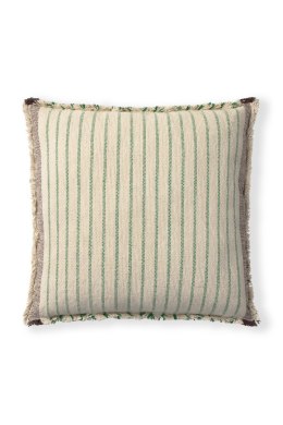 Poduszka Kwadratowa Dekoracyjna Lines Green 45×45 cm Lorena Canals
