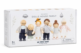 Rodzina lalek , zabawka dla dzieci, lalki do domku dla lalek, Le Toy Van