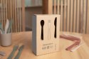 TINY BIObased Sztućce dla dzieci 2 set Mocca/Olive