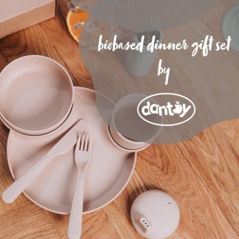 TINY BIObased Zestaw naczyń Dinnertime Mokka
