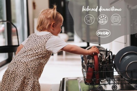 TINY BIObased Zestaw naczyń Dinnertime Mokka