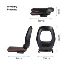 Fotelik row. Bobike Junior ONE black/dark brown