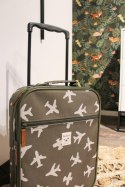 Walizka dla dzieci KIDZROOM Airplane khaki