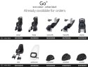 Fotelik row. Bobike GO RS 1P rama Urban black
