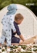 Kapelusz kąpielowy czapka UV Blue Shadow 12-24m S