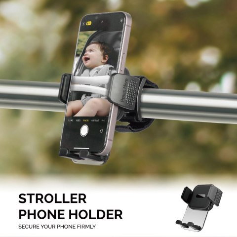 Uchwyt na telefon premium do wózka dziec. i roweru