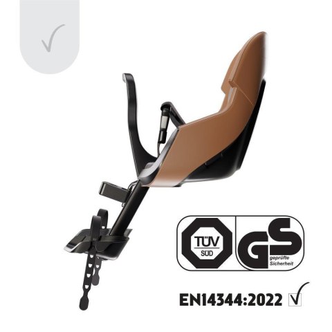 Fotelik row. exclusive Mini EVOLVE cinnamon brown