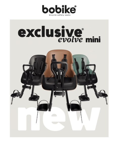 Fotelik row. exclusive Mini EVOLVE urban black