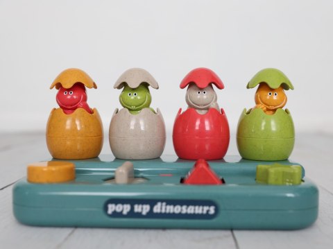 Konsola Pop Up Dinozaury TOLO Bio 12m+