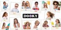 Okulary przeciwsłoneczne Dooky Gili 2w1 BLUE 0-3 l