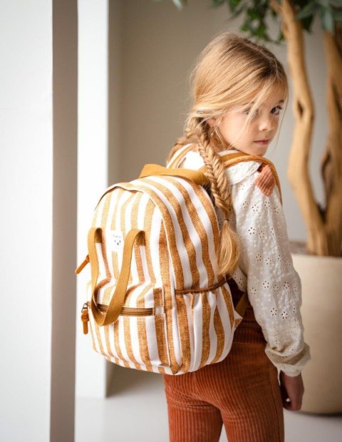 Plecak dla dzieci L Stripe Frenzy Brown KIDZROOM