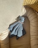 Przytulanka chusteczka Miś Teddy misty blue Vanil