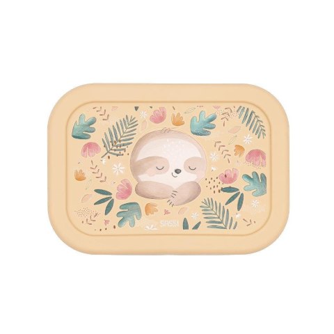 Lunchbox pojemnik silikonowy Leniwiec SASSI