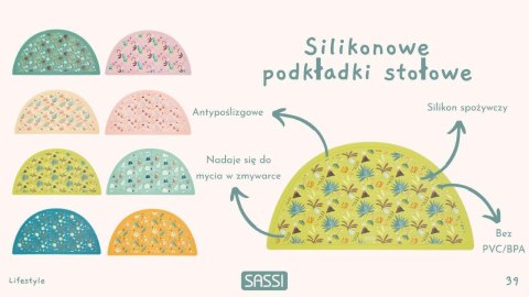 Mata podkładka silikonowa na stól Ośmiornica SASSI