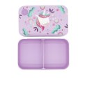 Plastikowy lunchbox pojemnik z rPET Jednorożec SAS