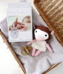 Gipsowa zawieszka odcisk ze wstążką Happy Hands