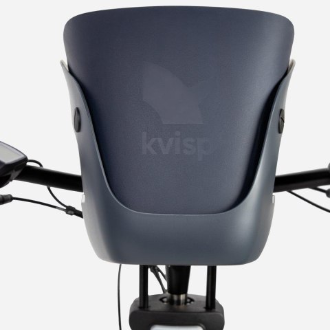 Koszyk rowerowy dla psa KVISP gray M
