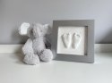 Ramka Deluxe z odciskiem 3D Happy Hands silver