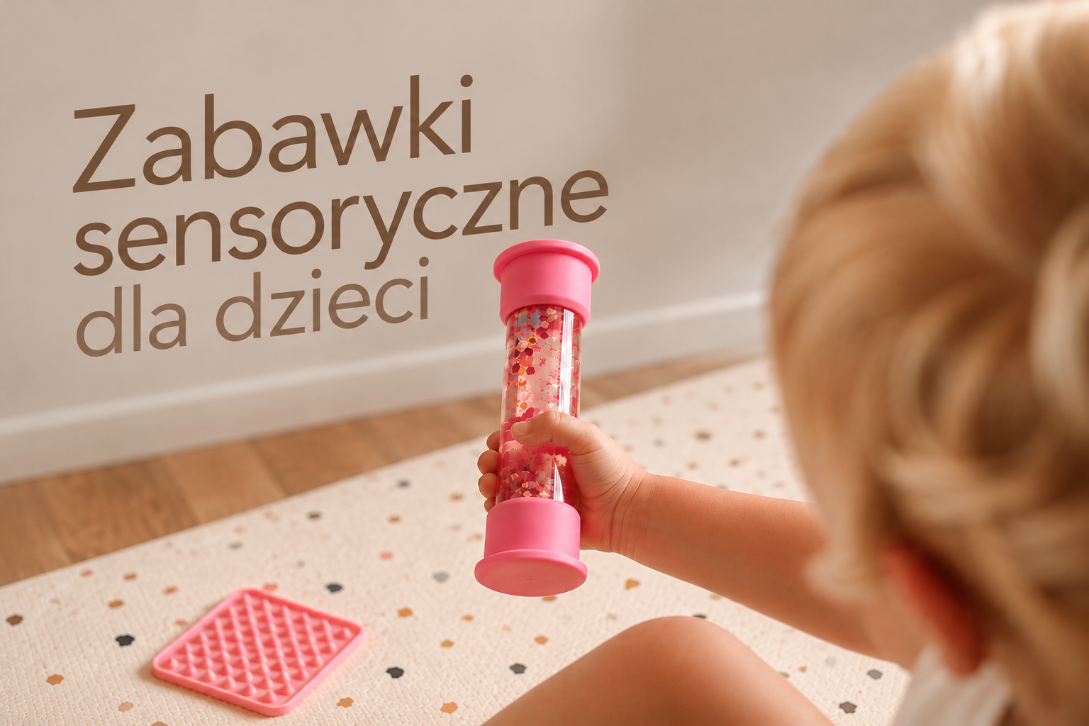 Zabawki sensoryczne - zabawa i rozwój dziecka.